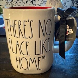 Rae Dunn Wizard of Oz White and Red Ceramic Mug